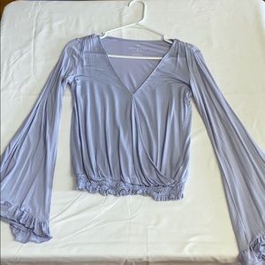American Eagle lavender top! Soft and sexy brand!